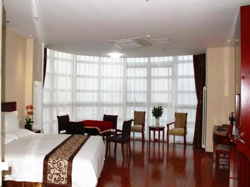 Greentree Inn Tianjin Jinghai Jinqiao International Trade Center Exteriör bild