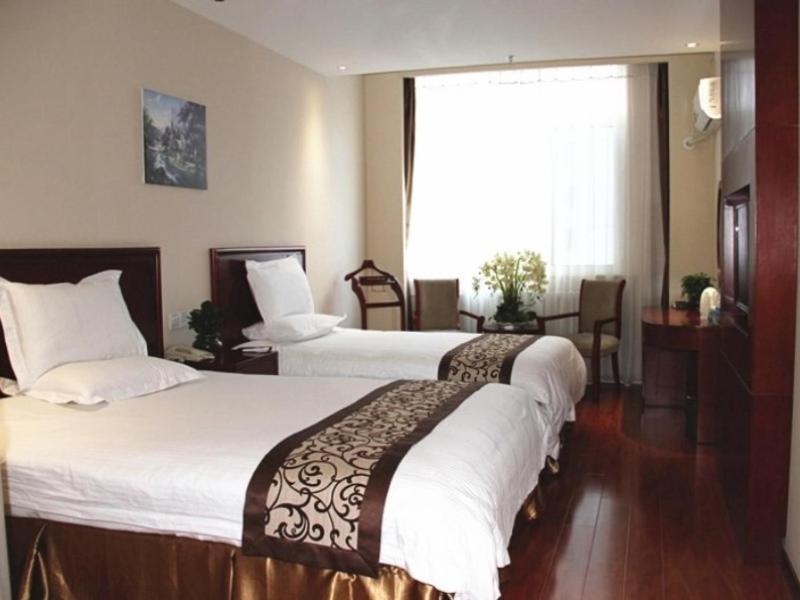 Greentree Inn Tianjin Jinghai Jinqiao International Trade Center Exteriör bild
