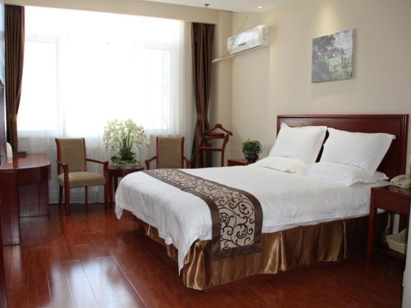 Greentree Inn Tianjin Jinghai Jinqiao International Trade Center Exteriör bild
