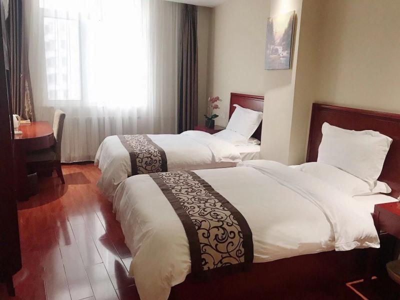 Greentree Inn Tianjin Jinghai Jinqiao International Trade Center Exteriör bild