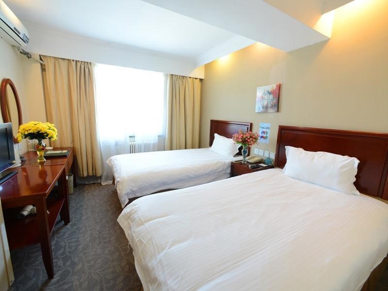 Greentree Inn Tianjin Jinghai Jinqiao International Trade Center Exteriör bild