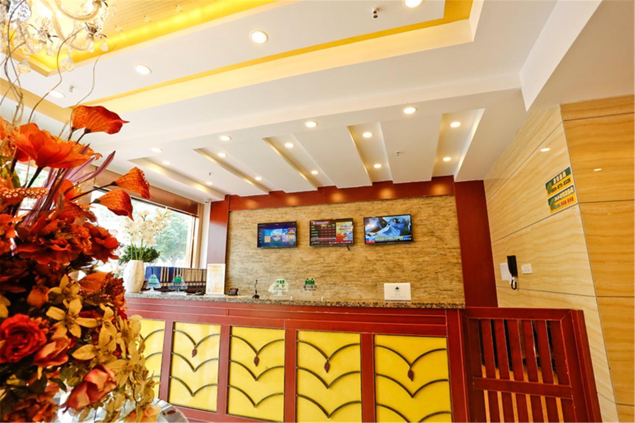 Greentree Inn Tianjin Jinghai Jinqiao International Trade Center Exteriör bild