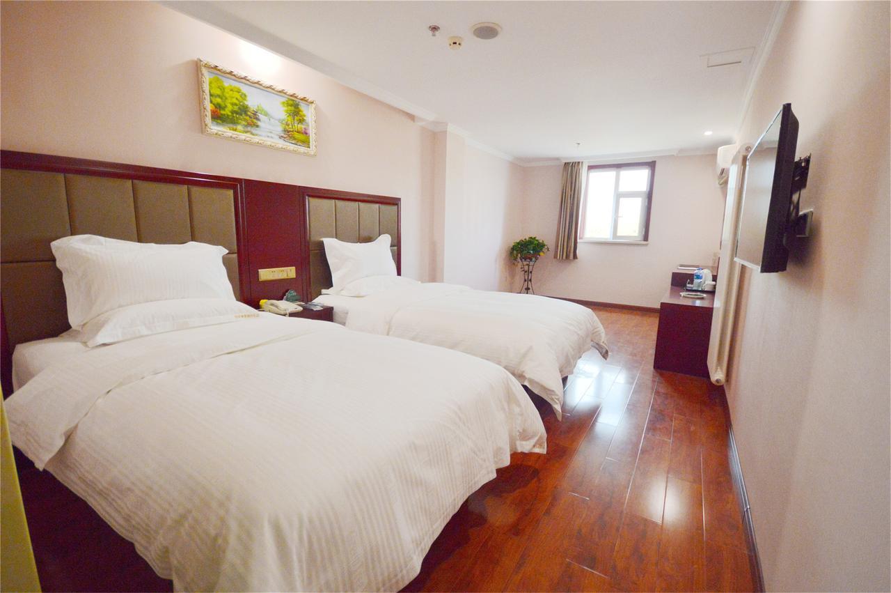 Greentree Inn Tianjin Jinghai Jinqiao International Trade Center Exteriör bild