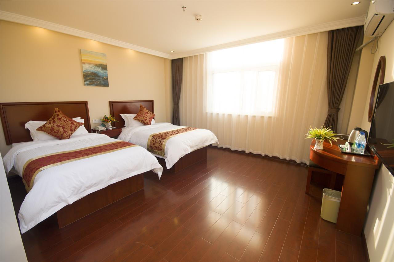 Greentree Inn Tianjin Jinghai Jinqiao International Trade Center Exteriör bild